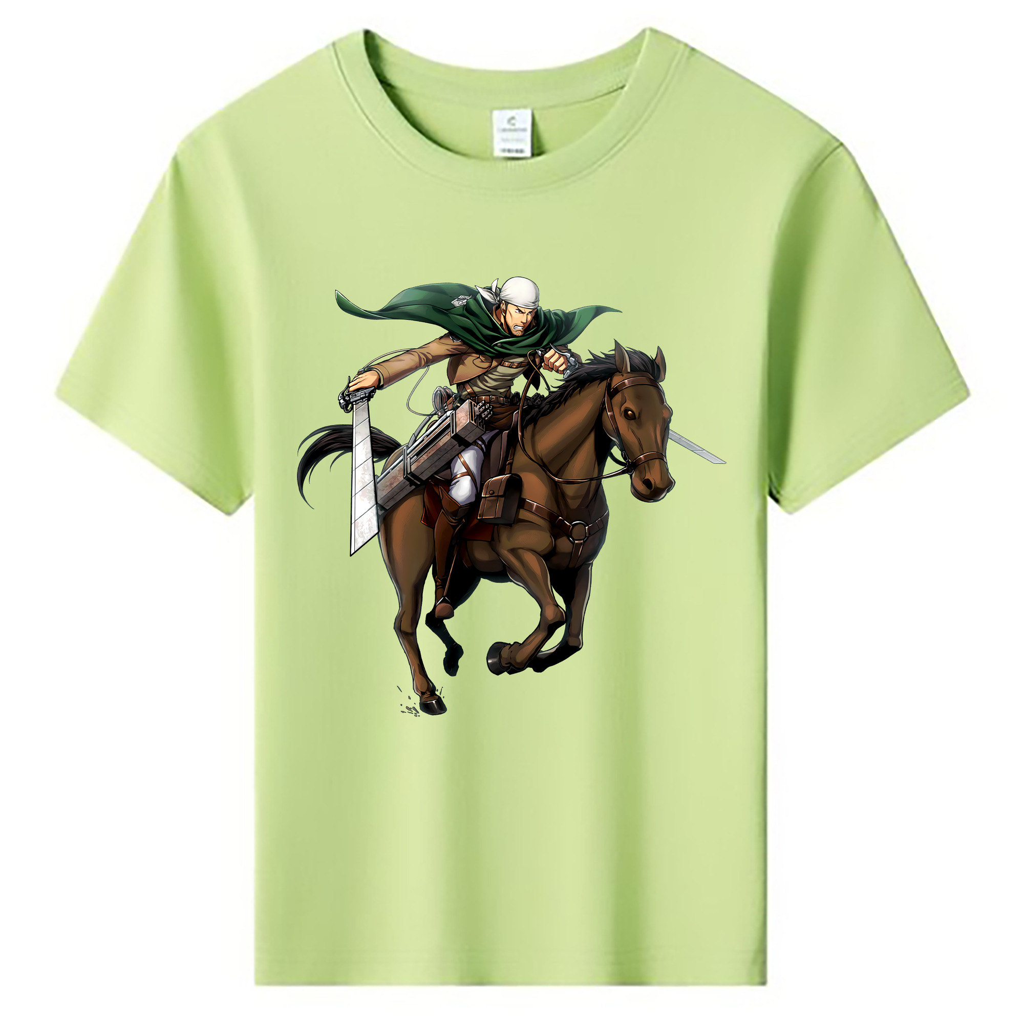 （画像用） 進撃の巨人 Attack on Titan 綿100％キッズTシャツ（フロントプリント）